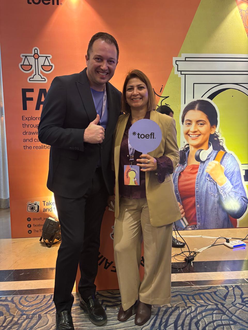 Highbrow Education trainer with an international guest in Dehradun